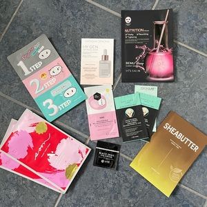 Korean Skincare Masks and Samples Bundle